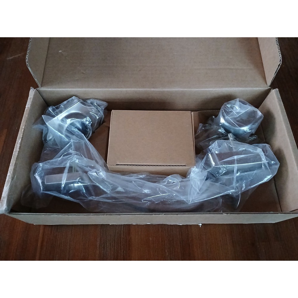 Amazon basics Handleset with Tulip Knob - Single Cylinder - Stain Nickel A5 - Picture 2 of 5